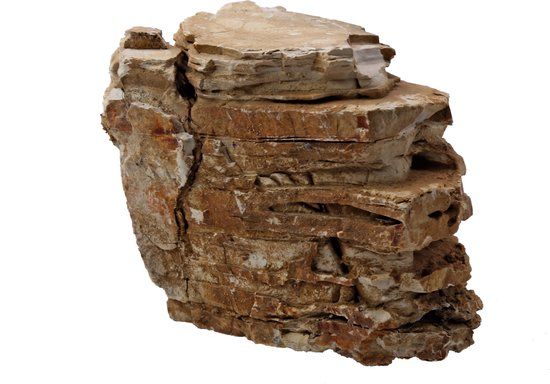 Superfish Aquascape Layered Rock - Aquarium Ornament - 5 kg - Red