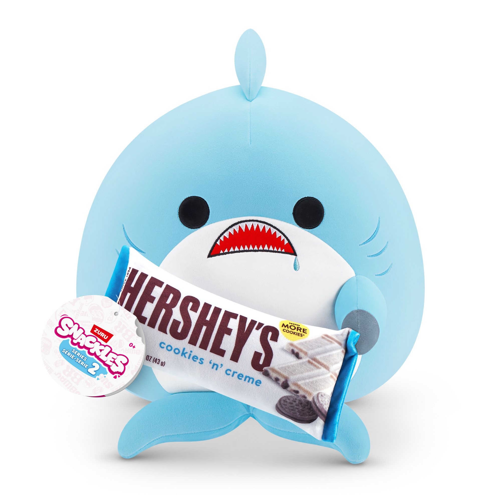 ZURU Snackles Series 2 - Haai Seth met Hersheys - 20 cm van ZURU