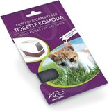 Vervangende MPS Zwart Mesh Gesloten Kattenbak Filter