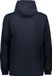 CMP Regenjas voor heren van ripstop-polyester met afneembare capuchon, zwart/blauw, maat 58