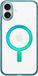 OtterBox Lumen Series-hoesje met MagSafe voor iPhone 16 Plus – Groen