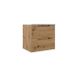 Saniclass Prime Balance Badkamermeubelset - 60x55x45cm - Wit Keramiek - 2 Lades - Rustiek Eiken