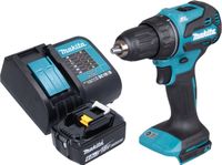Makita DDF 490 SG1 accuboormachine 18 V 65 Nm 1/2" borstelloos + 1x oplaadbare accu 6.0 Ah + oplader