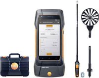 Testo testo 400 - Strömungs-Set mit 16 mm-Flügelradsonde Milieumeetset Temperatuur, Druk -40, 0 - 150, 200 °C, hPa