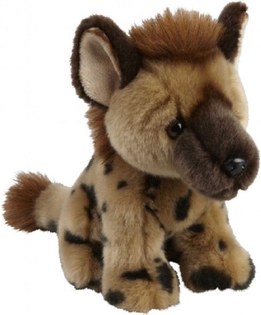 Ravensden Pluche Gevlekte Hyena Knuffel 18 cm - Bruin
