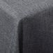 Woltu TD3042gr Tafelkleed Rechthoekig in polyester, Tafelkleed waterafstotend 135x200cm, Grijs