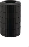 Alessi Plissé Koffiecapsulehouder Zwart