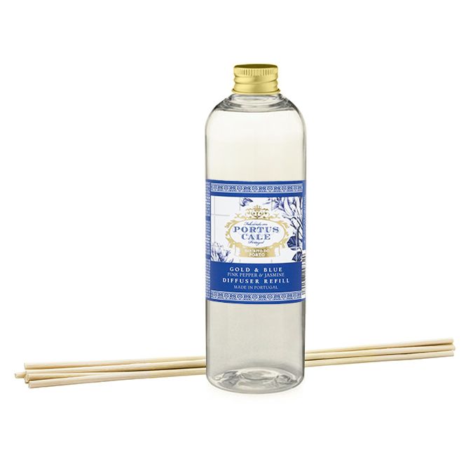 Portus Cale Geurdiffuser Gold Blue navulling 250 ml