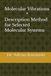 Molecular Vibrations - Description Method for Selected Molecular Systems