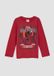 s.Oliver T-Shirt Kinderen Rood Katoen Ronde Hals Korte Mouw Printopdruk Casual
