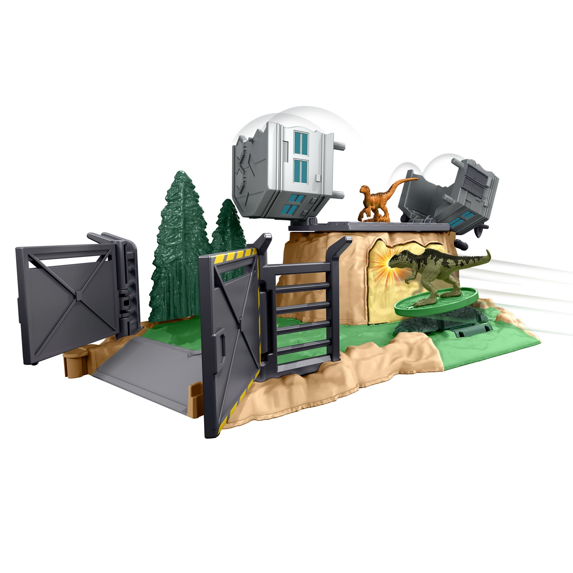 Mattel Jurassic World Minis Giant Dino Rampage Speelset - HFF12