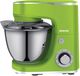 Machine à pétrir 1300 watt, 5,5 litre, acier inoxydable, vert