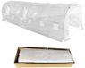Bass Polska Film de jardin pour tunnel 600 x 300 x 200 cm, UV-12, transparent