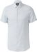 s.Oliver Chemise Bleu clair Lin Coton Manches longues Coupe droite Hommes 38
