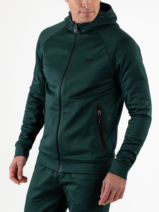 Sjeng Sports MAXIMILIAN Sportvest Mannen - Tennis Vest Mannen - Retro Green - Maat: 2XL