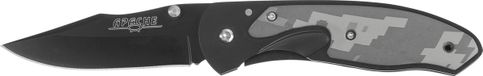 Bouwkern Bouwkern Zakmes apache zwrt rvs/comfl 19cm