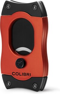 Colibri S-Cut Sigarenknipper - Rood - Voor Sigaren tot 66 Ringmaat - Geschenkdoos