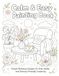 Calm & Easy Painting Book: 50 Easy Large-Print Coloring Pages for Kids, Adults, Beginners, Relaxation, Focus, and Sensory-Friendly Creative Time