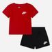 NIKE Nkn Club Lbr Knit Short Set baby-jongens Lamp