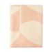 Scandi Living Plaid en laine Leaf 130x180 cm Peach