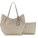 GUESS shopper Amorette 2 in 1 Tote Bag Taupe