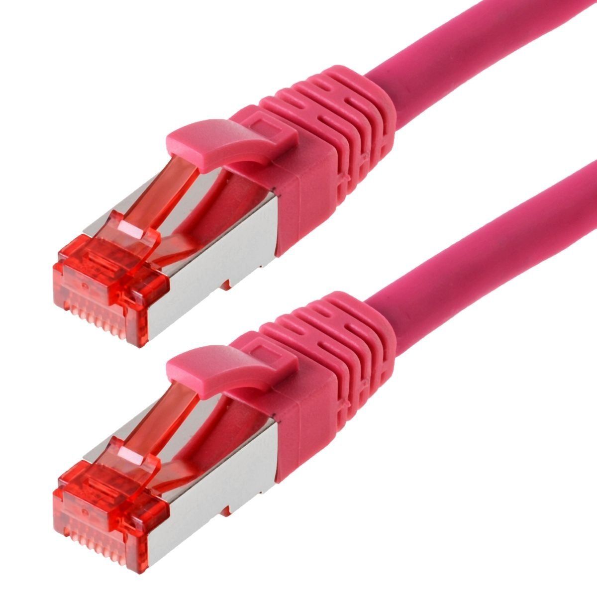 Helos CAT6a S/FTP (PIMF) 30m paars