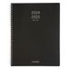Brepols Polyprop Agenda A4 2024-2025 - Zwart - Weekindeling - 4-talig