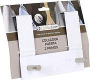Confortime Kapstok voor deur Confortime (2 Hangers) (17 X 13,4 x 8,5 cm)