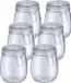 Zeller Voorraadpot/bewaarpot Alfie - 10x - 750 ml - glas - beugelsluiting - D11 x H14 cm