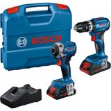 Bosch Combiset 18VGSB+GDR+2x4+GAL