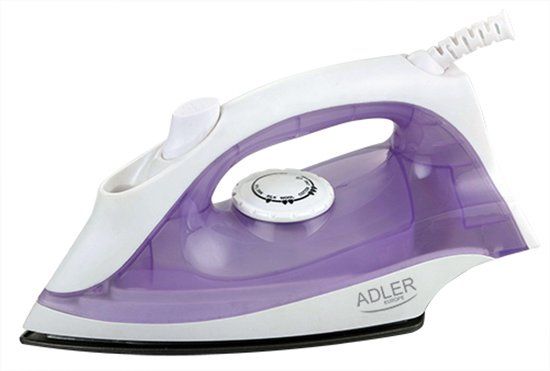 Adler Basic Stoomstrijkijzer - 1600W - Paars