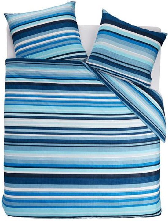 Beddinghouse Loiz Dekbedovertrek Lits-jumeaux 240x200/220 cm + 2 kussenslopen 60x70 cm - Blue