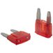 5 SeKi 5 stuks Mini platte steekzekeringen 10 A rood; autozekering 32 V/DC platte zekering boot aanhanger vrachtwagen caravan