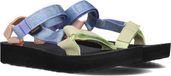 Teva Sandales Midform Universal Femme - Noir/Orange/Brun - Taille 36