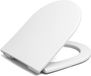 Plieger Milano Toiletbril - D-Vorm WC Bril - Duroplast - Wit - Met Deksel - Softclose - Quick Release