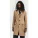 AllSaints Hal Manteau Camel Marron