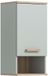 Hioshop Star badkamerkast wandmontage, 1 deur, 1 plank lichtgroen.