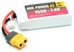 Red Power LiPo accupack 7.4 V 1500 mAh Softcase XT60