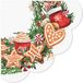 PAW Decor Ronde servetten Gingerbread Wreath - 32 cm