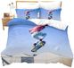 Dekbedovertrek set met skateboard motief