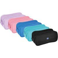 Oxford Multifunctioneel etui en pennenzak 3 compartiments Kids Kangoo Willekeurig model