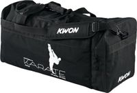 KWON Karate Tas Senior Zwart Nylon Duffel Bag L 65x32x32cm 67.1L Waterafstotend
