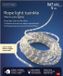 Lumineo Tube lumineux - 567 LED lampes - Blanc chaud - 9 mètres - Effet scintillant