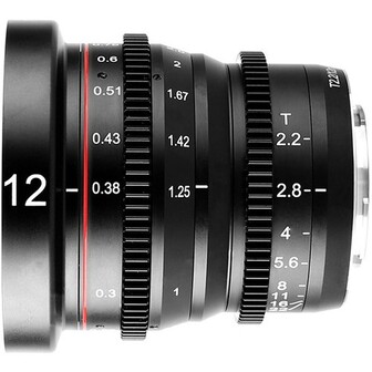 Meike 12mm F/2.2 MFT Cinema (MK-12 T2.2-M43)