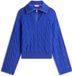 Tommy Hilfiger Dames Gebreide Trui Wol Blauw S