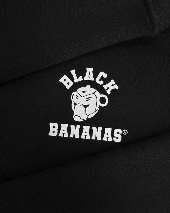 Black Bananas KIDS VARSITY SWEATSUIT - Unisex - Katoen - Zwart - Maat 140