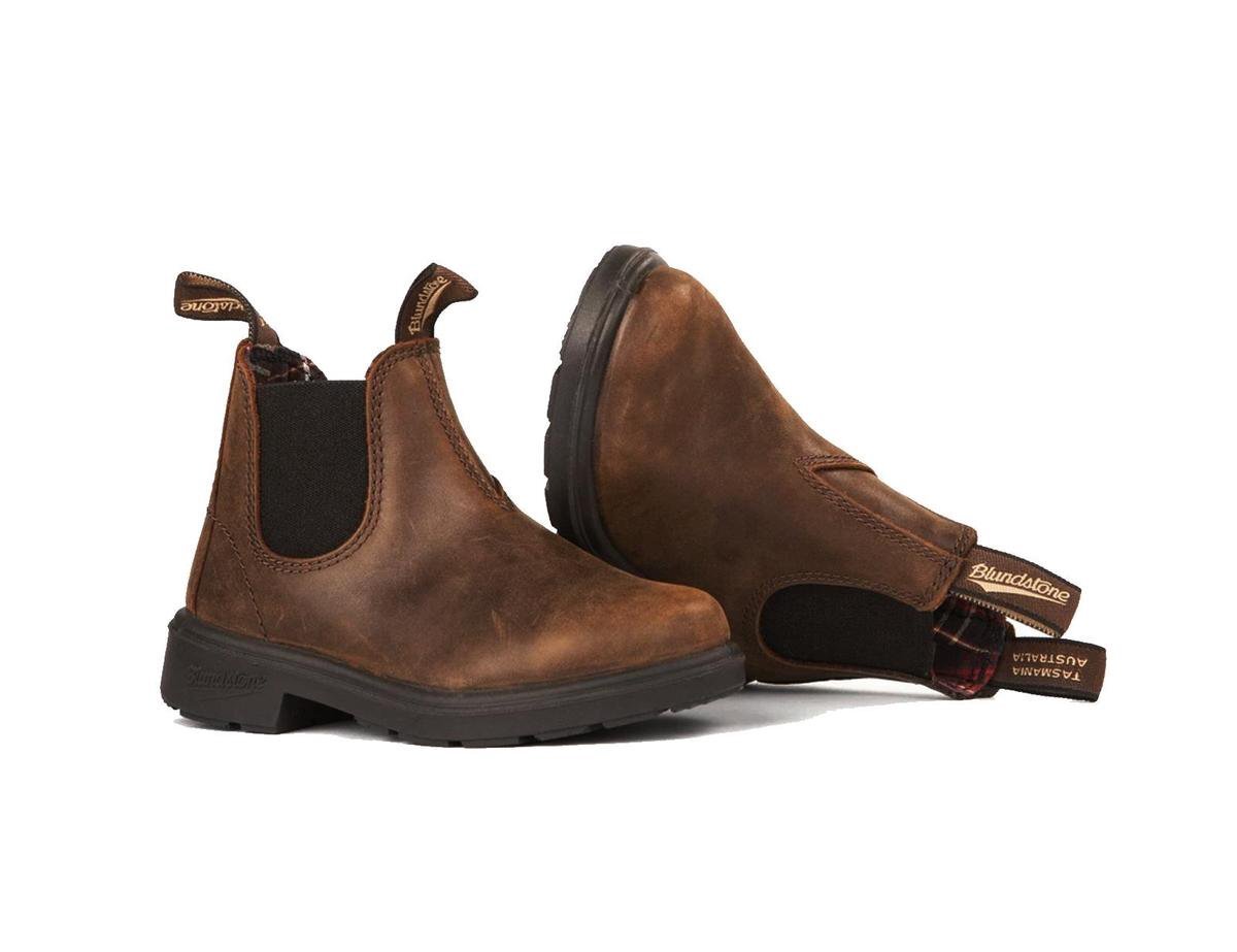 Blundstone 1468 Leren Boots Kinderen, antique brown 2020 UK 9 | EU 26-27 Casual laarzen