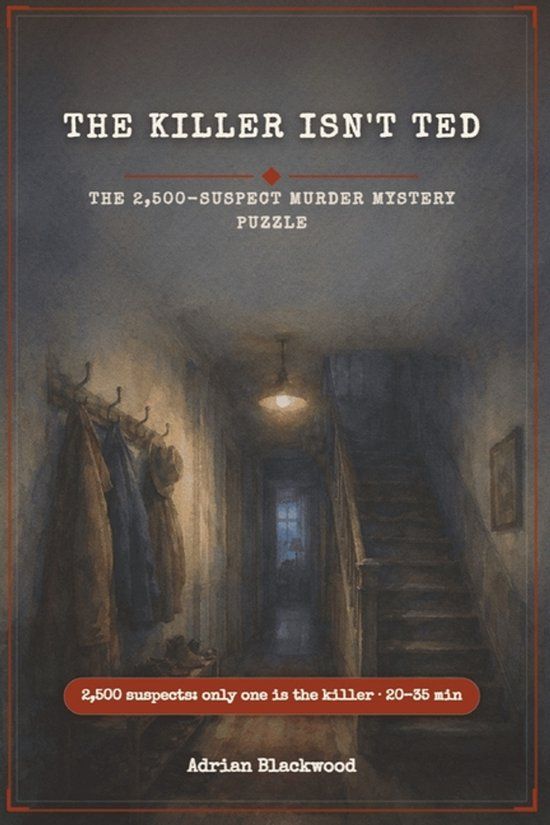 The Killer Isn't Ted: The 2,500-Suspect Murder Mystery Puzzle