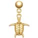 Glanzstücke München Betoveren Hanger 925 Zilver Geel Goud 19.6 mm Vrouwen