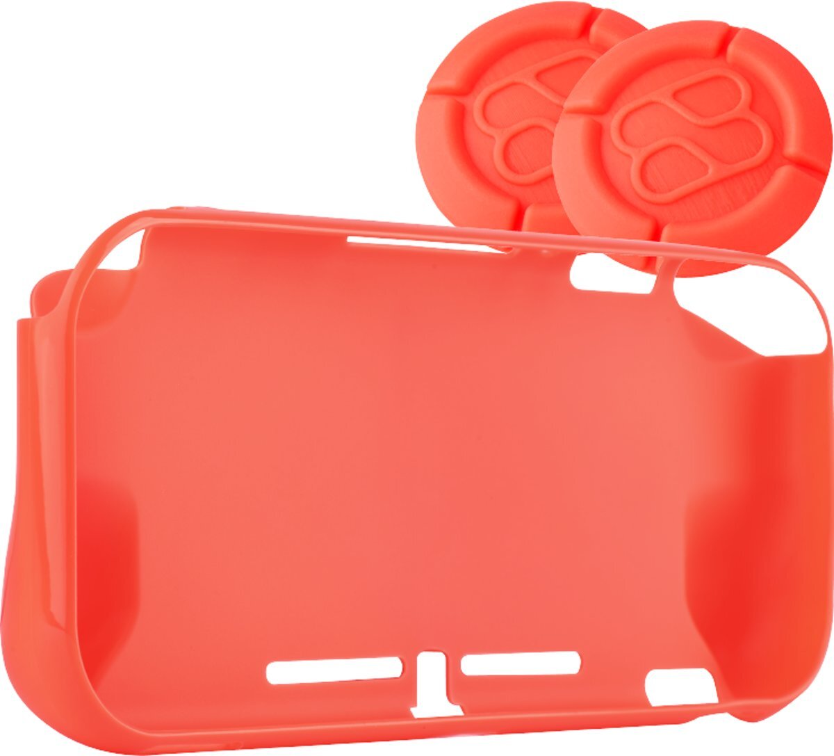 FR-Tec Nintendo Switch Lite Protection Bumper met XL Thumb Grips - Rood